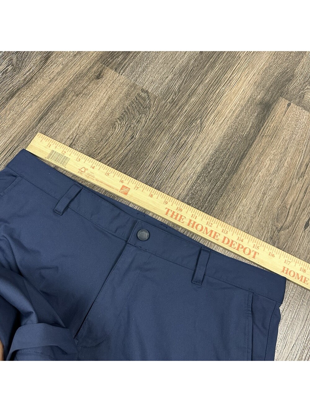 RHONE Mens 5- Pocket Commuter Pants Navy Blue Slim 34x32 Golf Tech Chino Pants - Picture 6 of 8
